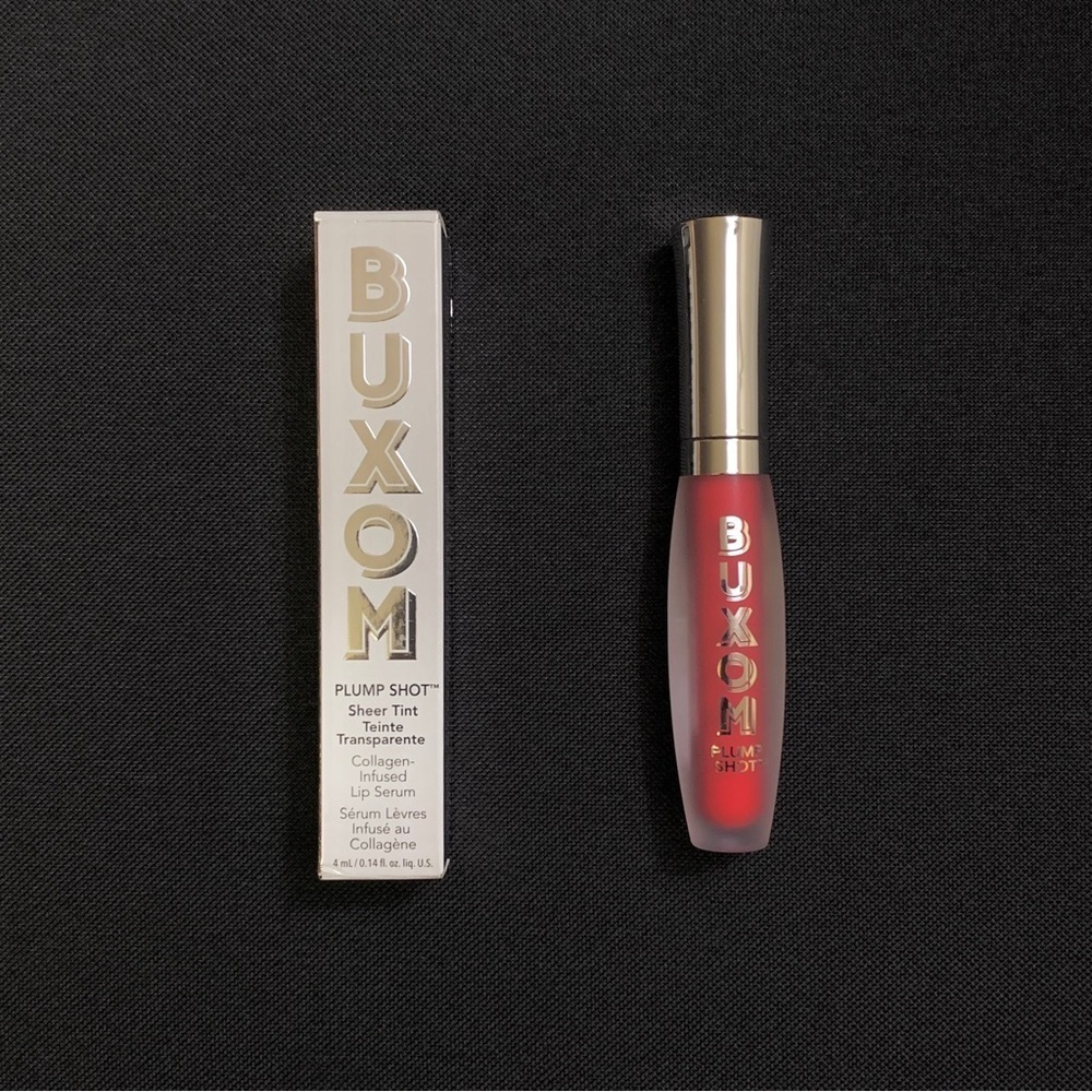 BUXOM Cherry Pop Plump Shot Collagen Peptide Lip Serum & Plumping Gloss